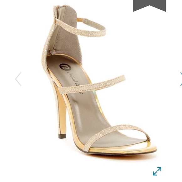 Michael Antonio Edan Glitter Dress Sandal - Picture 2 of 8